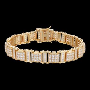 mens diamond bracelet